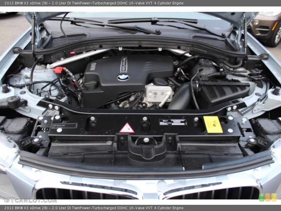 2.0 Liter DI TwinPower-Turbocharged DOHC 16-Valve VVT 4 Cylinder Engine for the 2013 BMW X3 #75052271