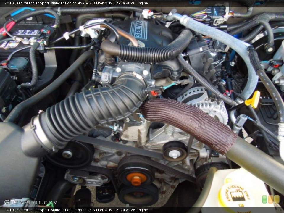 3.8 Liter OHV 12-Valve V6 Engine for the 2010 Jeep Wrangler #75054920