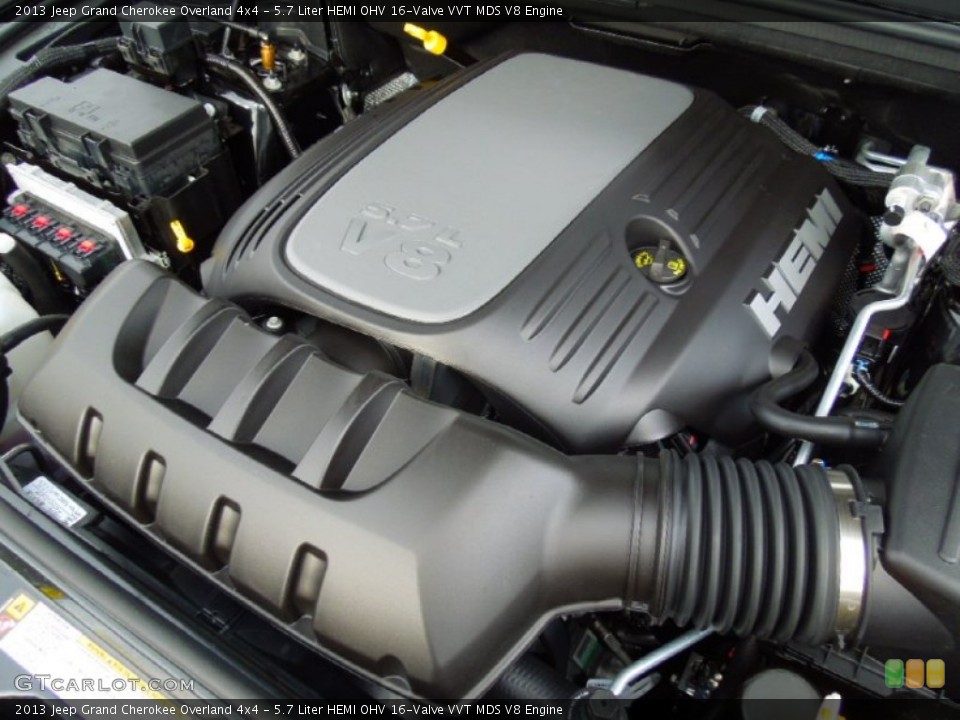 5.7 Liter HEMI OHV 16-Valve VVT MDS V8 Engine for the 2013 Jeep Grand Cherokee #75058796