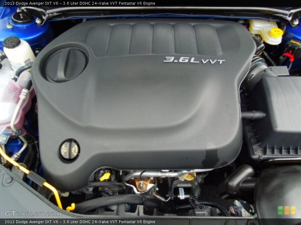 3.6 Liter DOHC 24-Valve VVT Pentastar V6 Engine for the 2013 Dodge Avenger #75059219