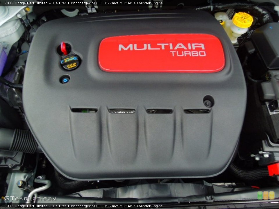 1.4 Liter Turbocharged SOHC 16-Valve MultiAir 4 Cylinder Engine for the 2013 Dodge Dart #75060124