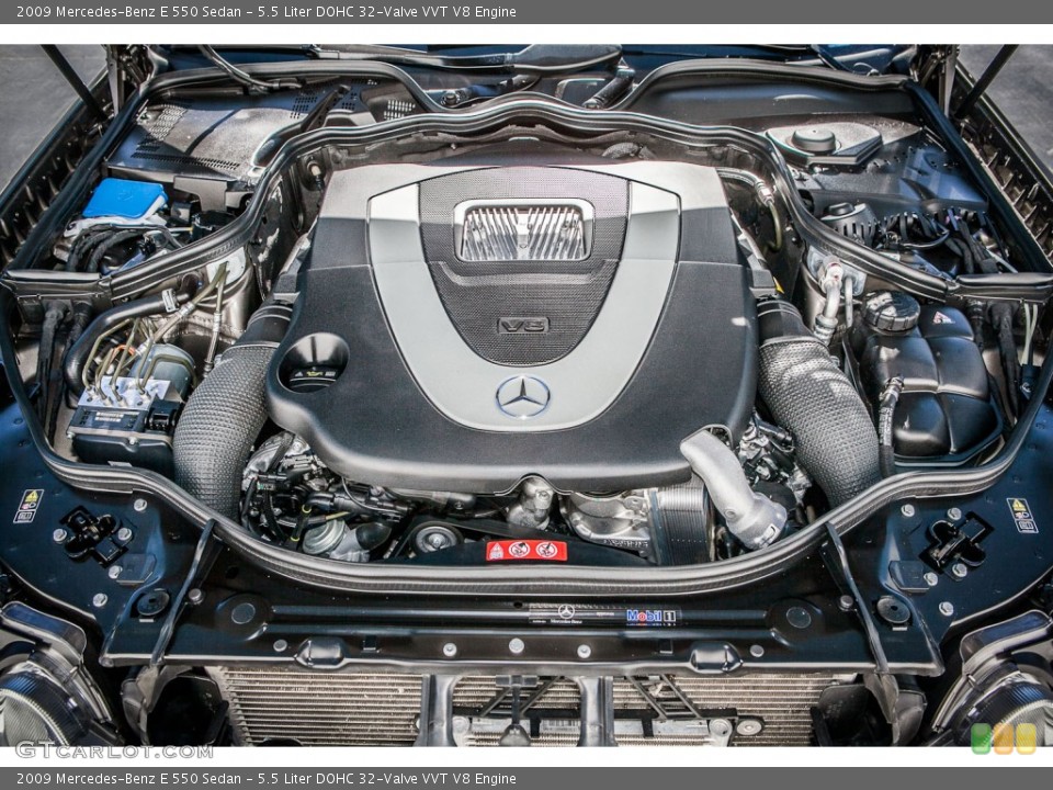 5.5 Liter DOHC 32-Valve VVT V8 Engine for the 2009 Mercedes-Benz E #75068042