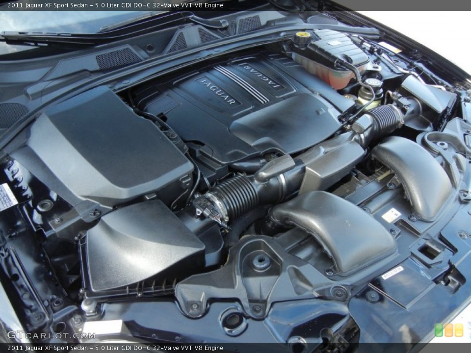 5.0 Liter GDI DOHC 32-Valve VVT V8 Engine for the 2011 Jaguar XF #75068520