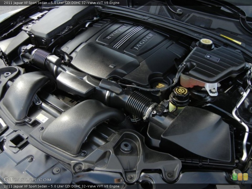 5.0 Liter GDI DOHC 32-Valve VVT V8 Engine for the 2011 Jaguar XF #75068528
