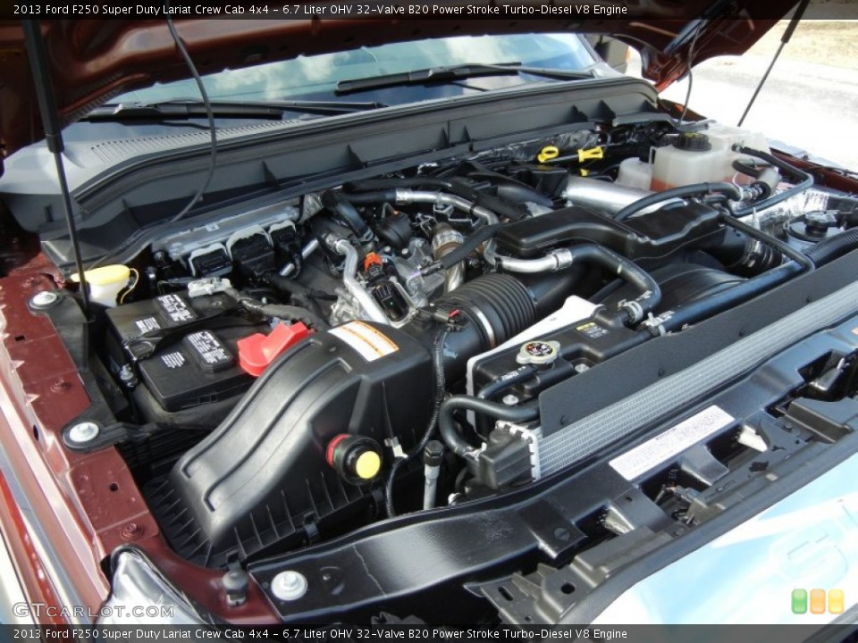 6.7 Liter OHV 32-Valve B20 Power Stroke Turbo-Diesel V8 Engine for the 2013 Ford F250 Super Duty #75070334