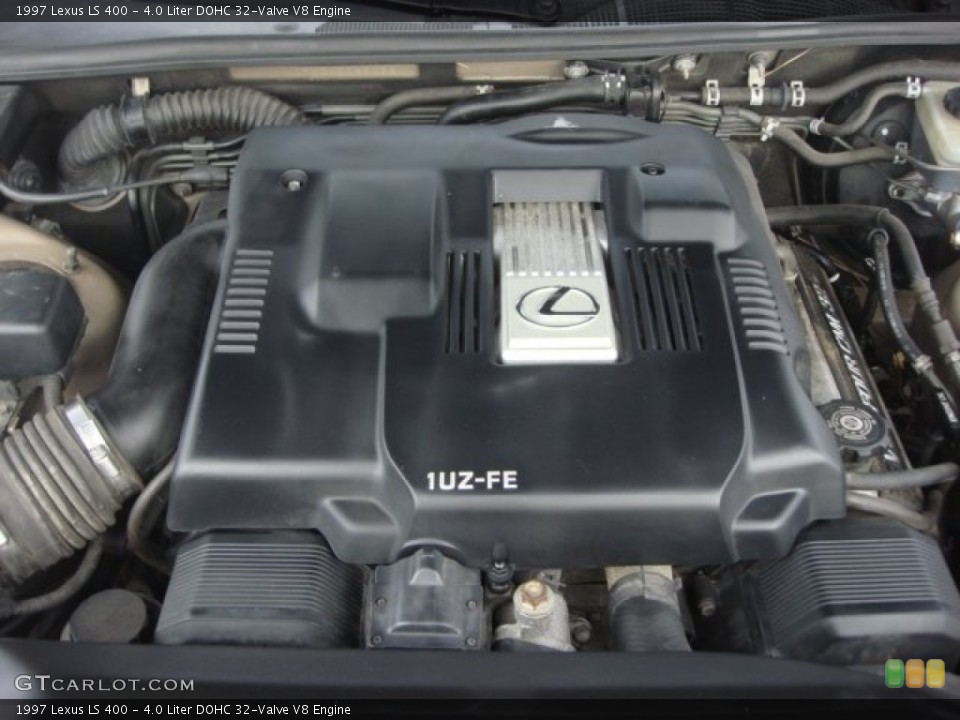 4.0 Liter DOHC 32-Valve V8 1997 Lexus LS Engine