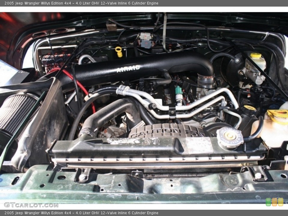 4.0 Liter OHV 12-Valve Inline 6 Cylinder Engine for the 2005 Jeep Wrangler #75107751