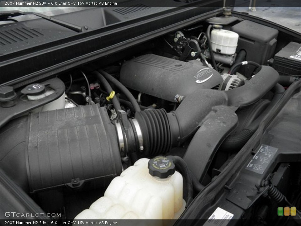 6.0 Liter OHV 16V Vortec V8 Engine for the 2007 Hummer H2 #75109113
