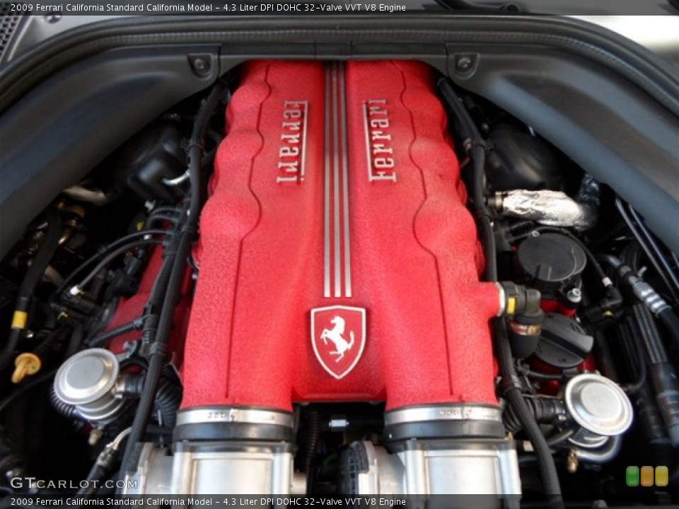 4.3 Liter DPI DOHC 32-Valve VVT V8 Engine for the 2009 Ferrari California #75110529