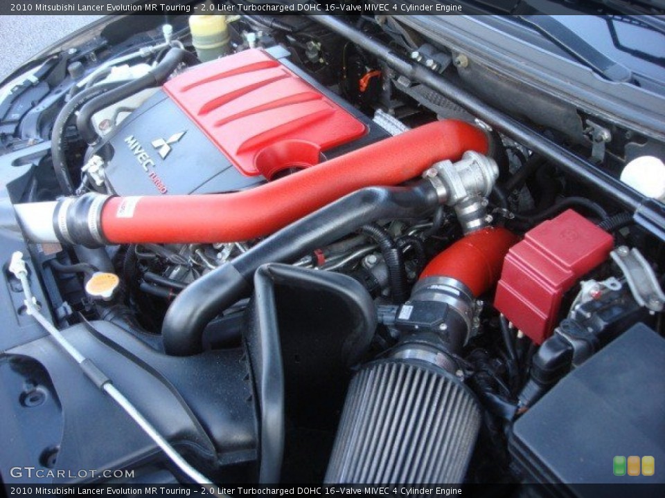 2.0 Liter Turbocharged DOHC 16-Valve MIVEC 4 Cylinder Engine for the 2010 Mitsubishi Lancer Evolution #75144207