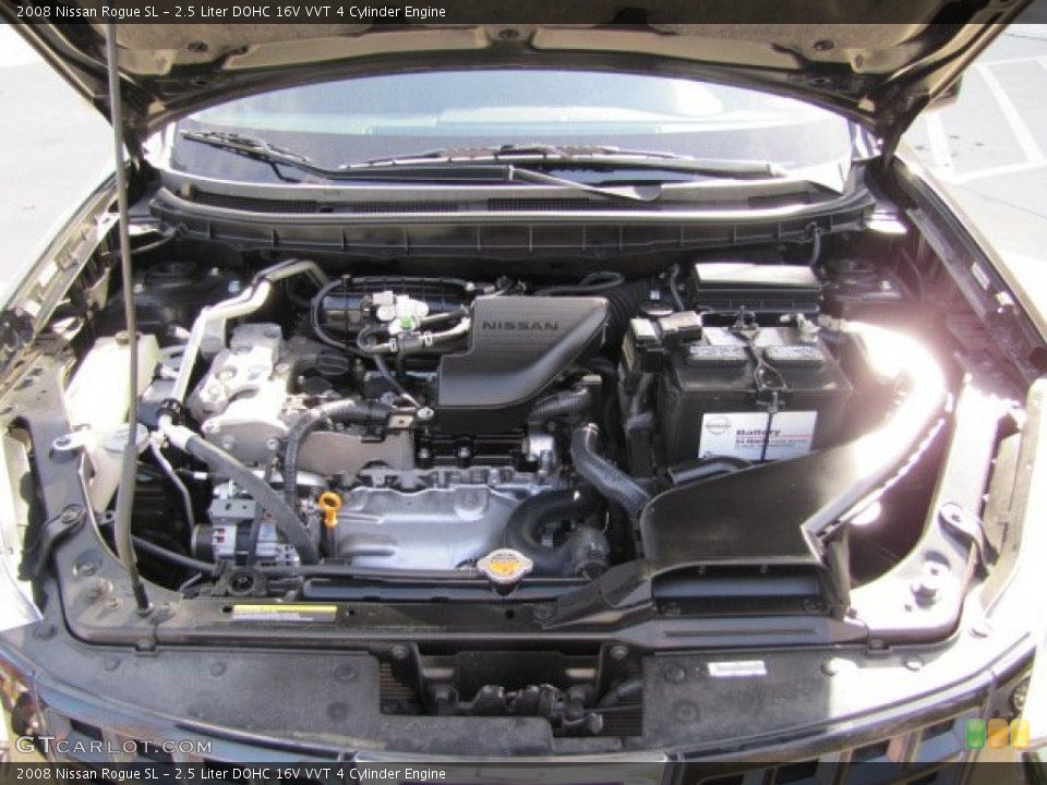 2.5 Liter DOHC 16V VVT 4 Cylinder Engine for the 2008 Nissan Rogue #75156063