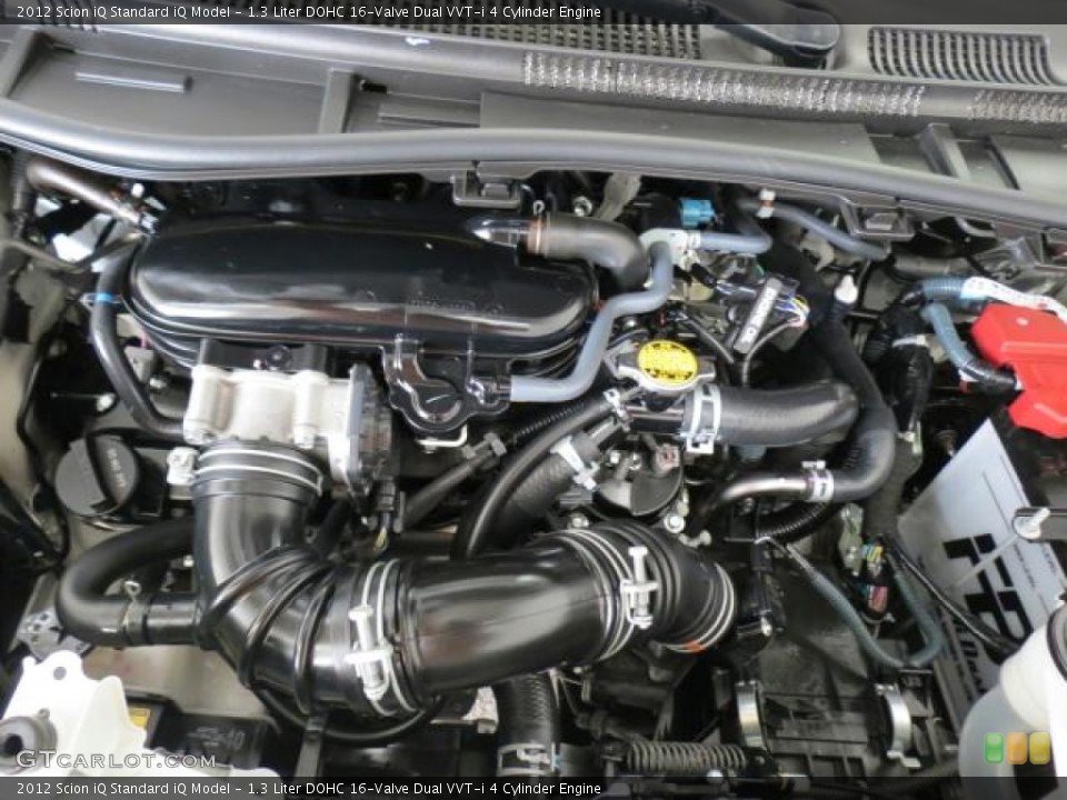 1.3 Liter DOHC 16-Valve Dual VVT-i 4 Cylinder Engine for the 2012 Scion iQ #75157756