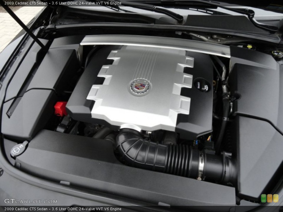 3.6 Liter DOHC 24-Valve VVT V6 Engine for the 2009 Cadillac CTS #75169953