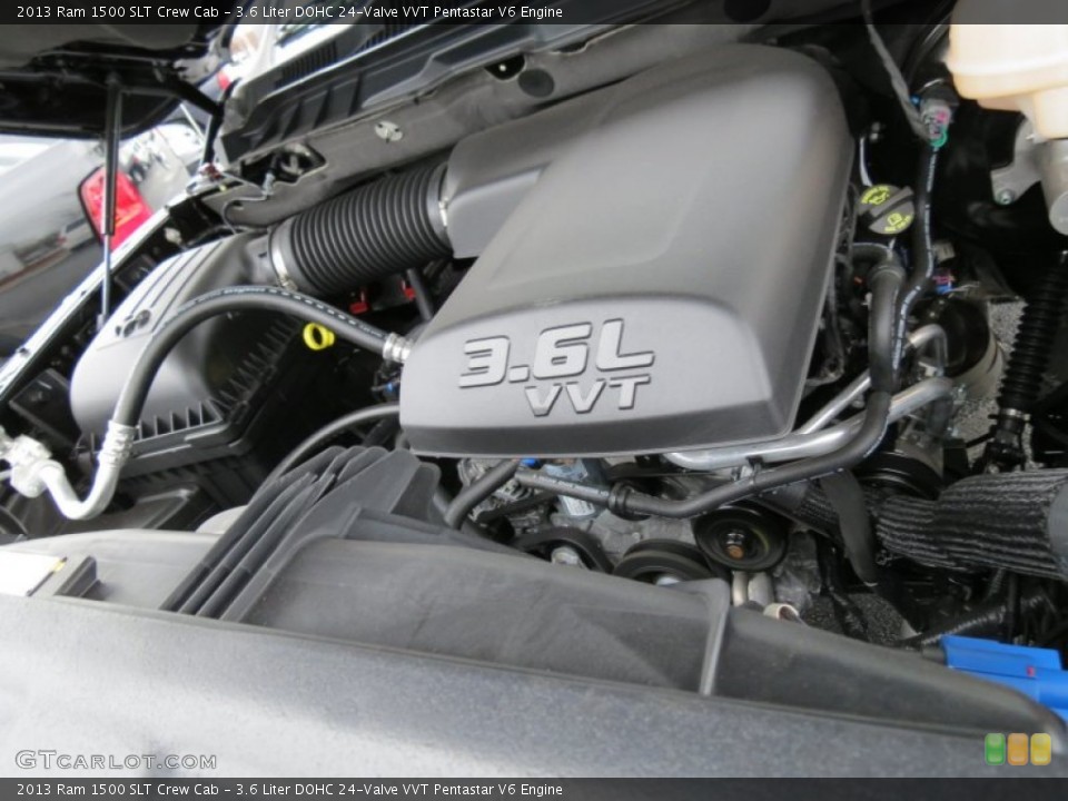 3.6 Liter DOHC 24-Valve VVT Pentastar V6 Engine for the 2013 Ram 1500 #75170747