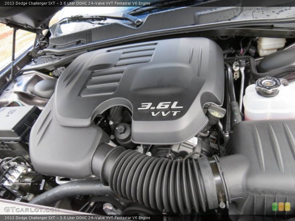 3.6 Liter DOHC 24-Valve VVT Pentastar V6 Engine for the 2013 Dodge Challenger #75175724