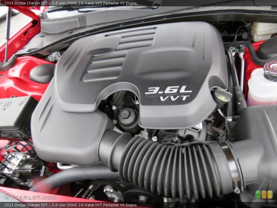 3.6 Liter DOHC 24-Valve VVT Pentastar V6 Engine for the 2013 Dodge Charger #75177326