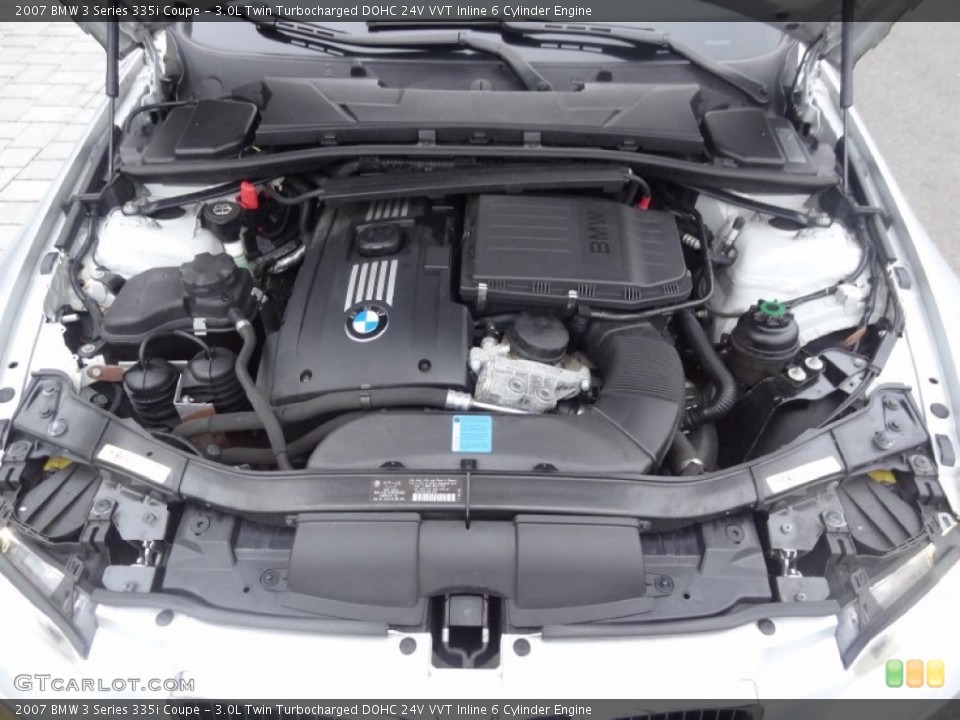 3.0L Twin Turbocharged DOHC 24V VVT Inline 6 Cylinder Engine for the 2007 BMW 3 Series #75178683