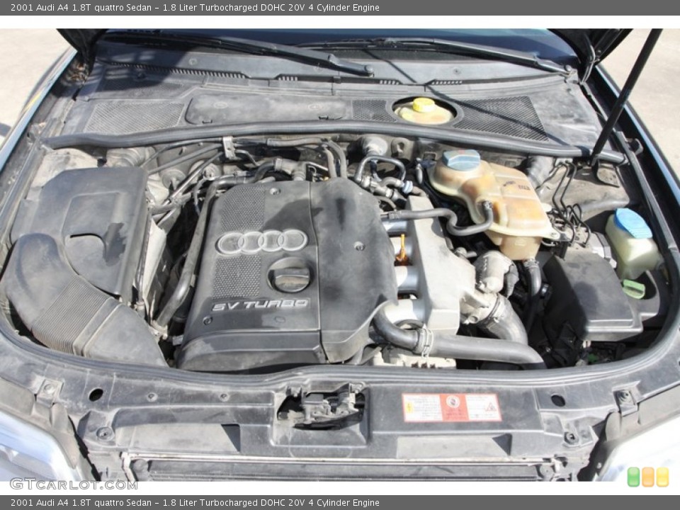 1.8 Liter Turbocharged DOHC 20V 4 Cylinder Engine for the 2001 Audi A4 #75186677