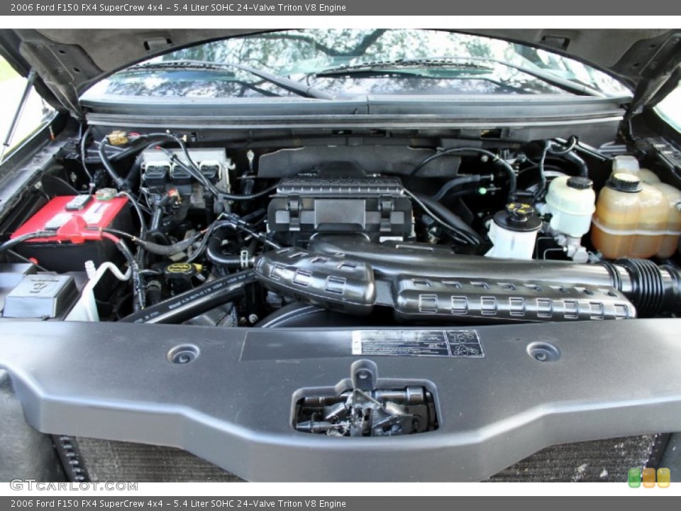 5.4 Liter SOHC 24-Valve Triton V8 Engine for the 2006 Ford F150 #75189503