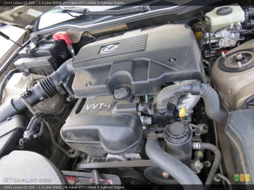 3.0 Liter DOHC 24-Valve VVT-i Inline 6 Cylinder Engine for the 2001 Lexus GS #75198930
