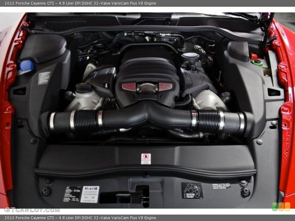 4.8 Liter DFI DOHC 32-Valve VarioCam Plus V8 Engine for the 2013 Porsche Cayenne #75201480