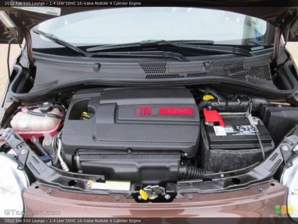 1.4 Liter SOHC 16-Valve MultiAir 4 Cylinder Engine for the 2012 Fiat 500 #75203355