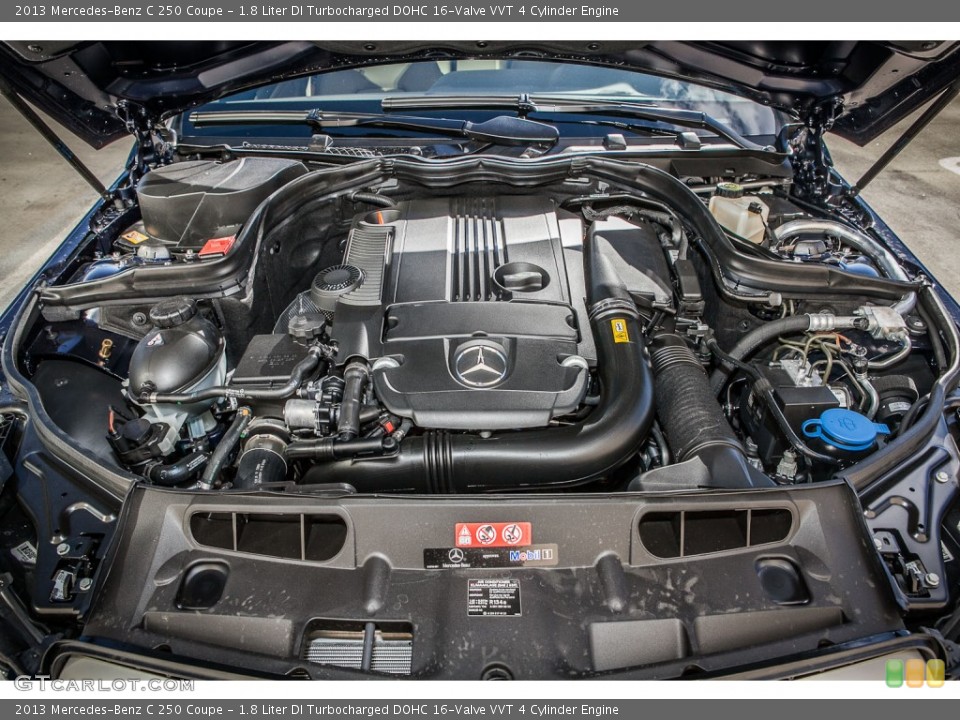 1.8 Liter DI Turbocharged DOHC 16-Valve VVT 4 Cylinder Engine for the 2013 Mercedes-Benz C #75209366