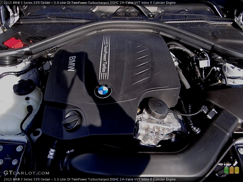 3.0 Liter DI TwinPower Turbocharged DOHC 24-Valve VVT Inline 6 Cylinder Engine for the 2013 BMW 3 Series #75217929