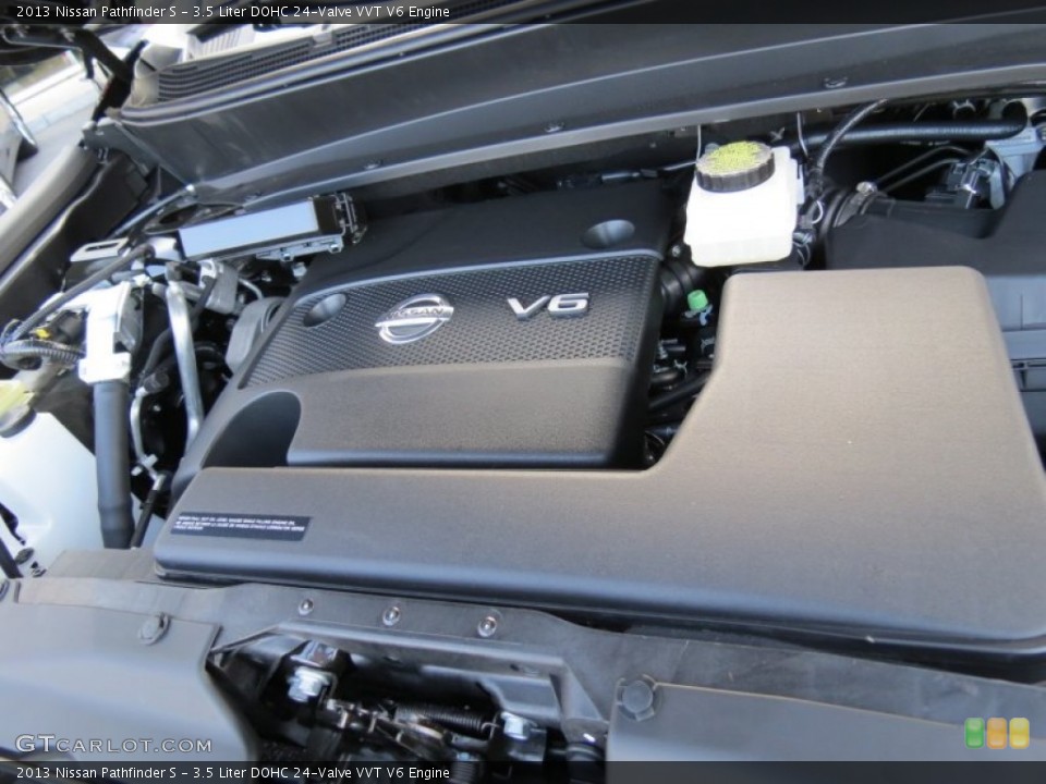 3.5 Liter DOHC 24-Valve VVT V6 Engine for the 2013 Nissan Pathfinder #75219730