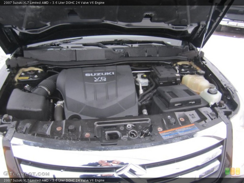 3.6 Liter DOHC 24 Valve V6 Engine for the 2007 Suzuki XL7 #75220393