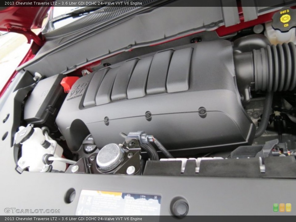 3.6 Liter GDI DOHC 24-Valve VVT V6 Engine for the 2013 Chevrolet Traverse #75221166