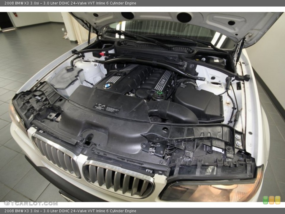 3.0 Liter DOHC 24-Valve VVT Inline 6 Cylinder Engine for the 2008 BMW X3 #75230072