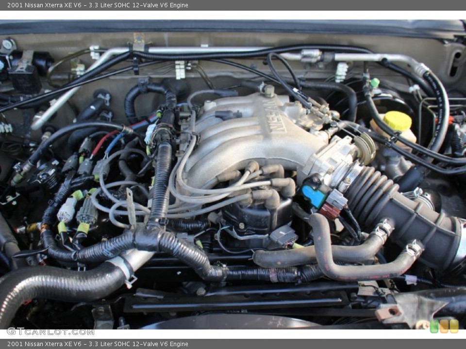 3.3 Liter SOHC 12-Valve V6 Engine for the 2001 Nissan Xterra #75231558