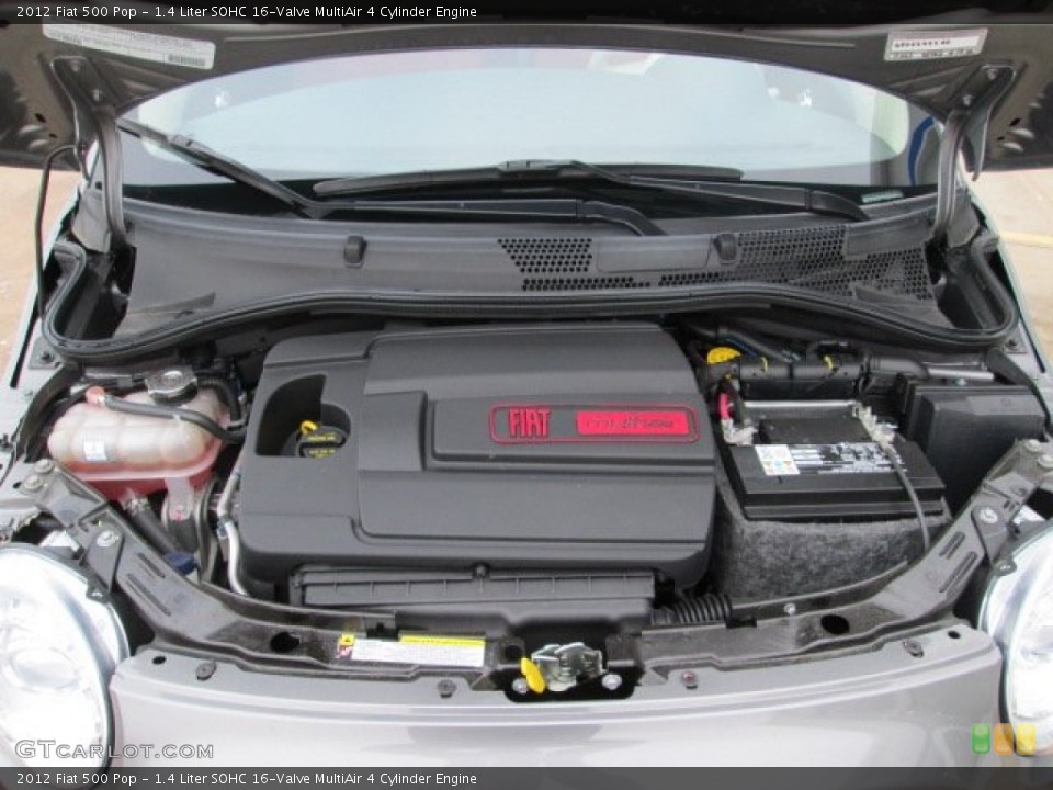 1.4 Liter SOHC 16-Valve MultiAir 4 Cylinder Engine for the 2012 Fiat 500 #75231630