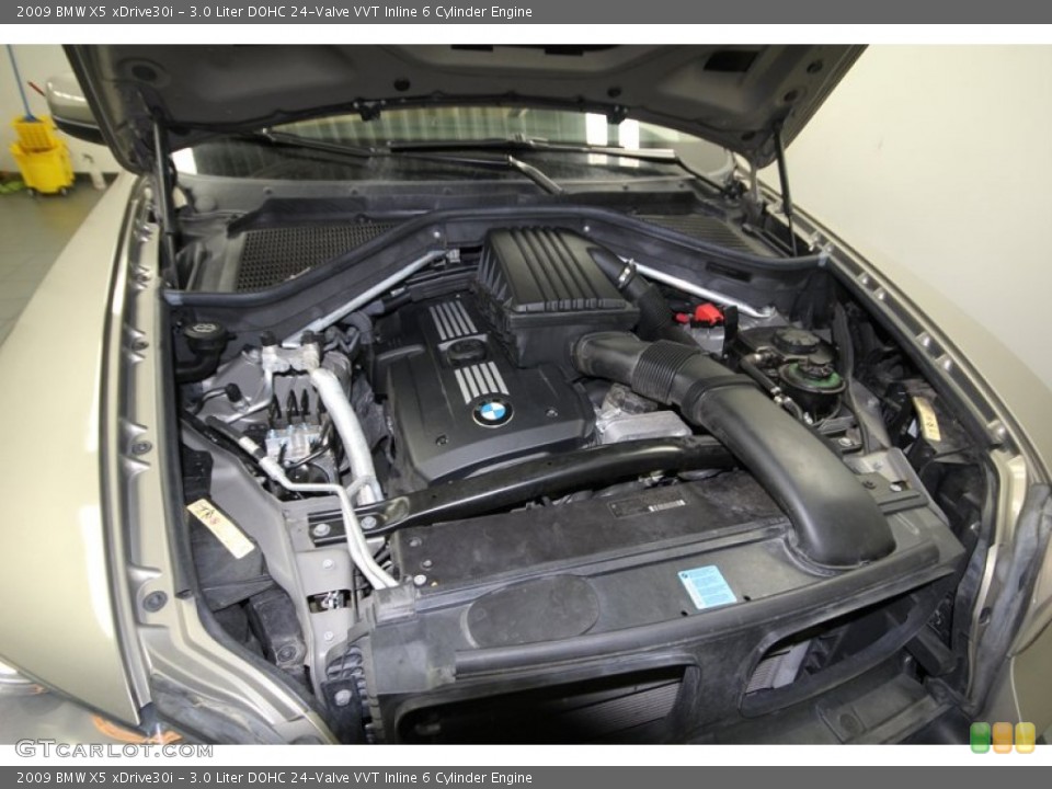 3.0 Liter DOHC 24-Valve VVT Inline 6 Cylinder Engine for the 2009 BMW X5 #75236115