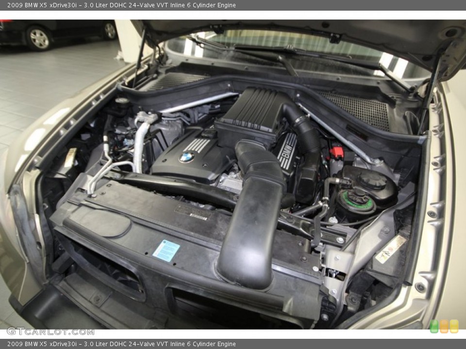 3.0 Liter DOHC 24-Valve VVT Inline 6 Cylinder Engine for the 2009 BMW X5 #75236133
