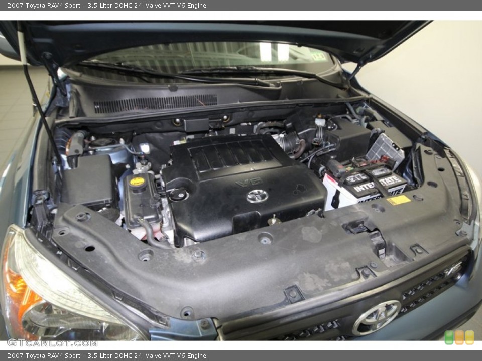 3.5 Liter DOHC 24-Valve VVT V6 Engine for the 2007 Toyota RAV4 #75237705