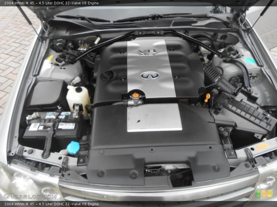 4.5 Liter DOHC 32-Valve V8 Engine for the 2004 Infiniti M #75242579