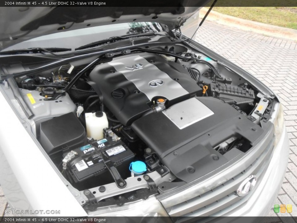 4.5 Liter DOHC 32-Valve V8 Engine for the 2004 Infiniti M #75242595