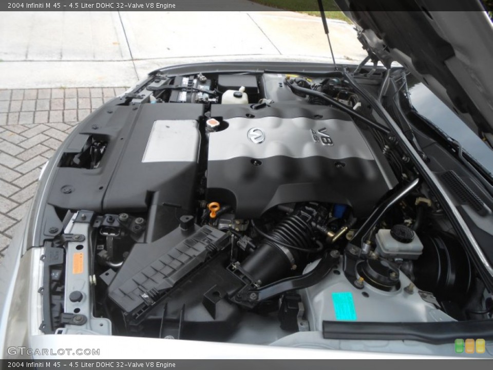 4.5 Liter DOHC 32-Valve V8 Engine for the 2004 Infiniti M #75242646