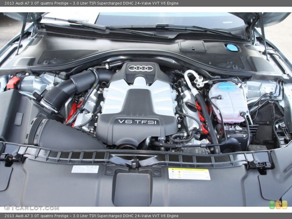 3.0 Liter TSFI Supercharged DOHC 24-Valve VVT V6 Engine for the 2013 Audi A7 #75262719