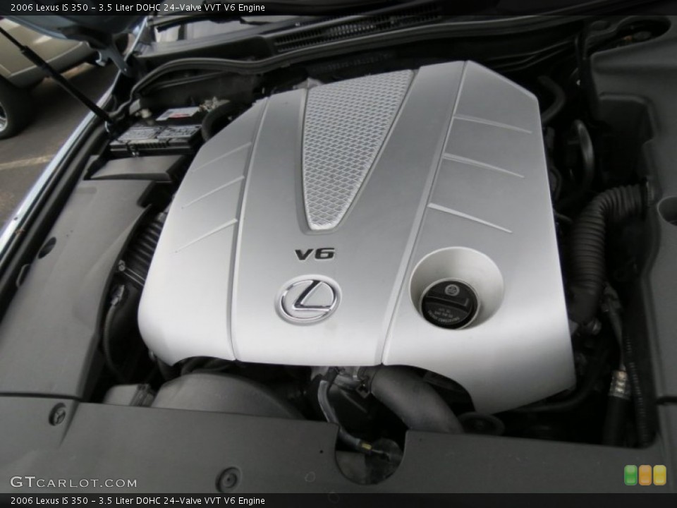 3.5 Liter DOHC 24-Valve VVT V6 2006 Lexus IS Engine