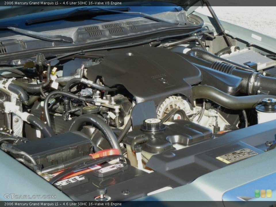 4.6 Liter SOHC 16-Valve V8 Engine for the 2006 Mercury Grand Marquis #75270933