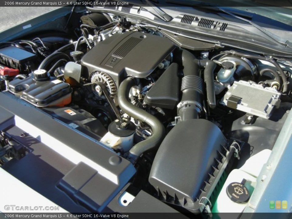 4.6 Liter SOHC 16-Valve V8 Engine for the 2006 Mercury Grand Marquis #75270958