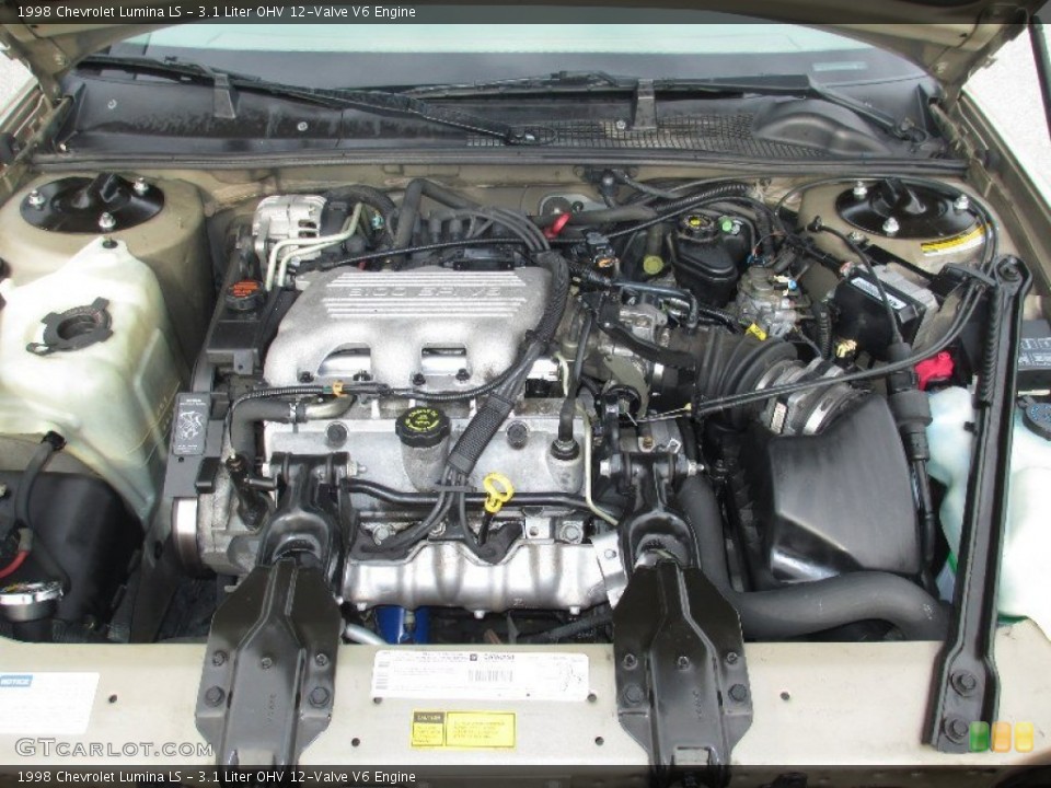 3.1 Liter OHV 12-Valve V6 Engine for the 1998 Chevrolet Lumina #75273774