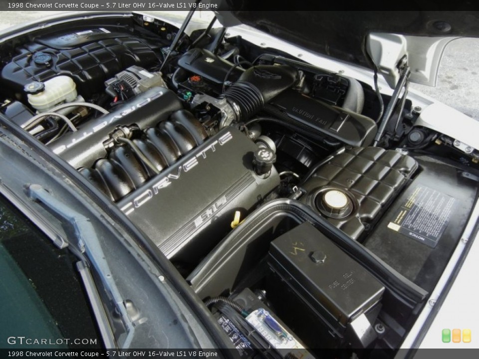 5.7 Liter OHV 16-Valve LS1 V8 Engine for the 1998 Chevrolet Corvette #75274326
