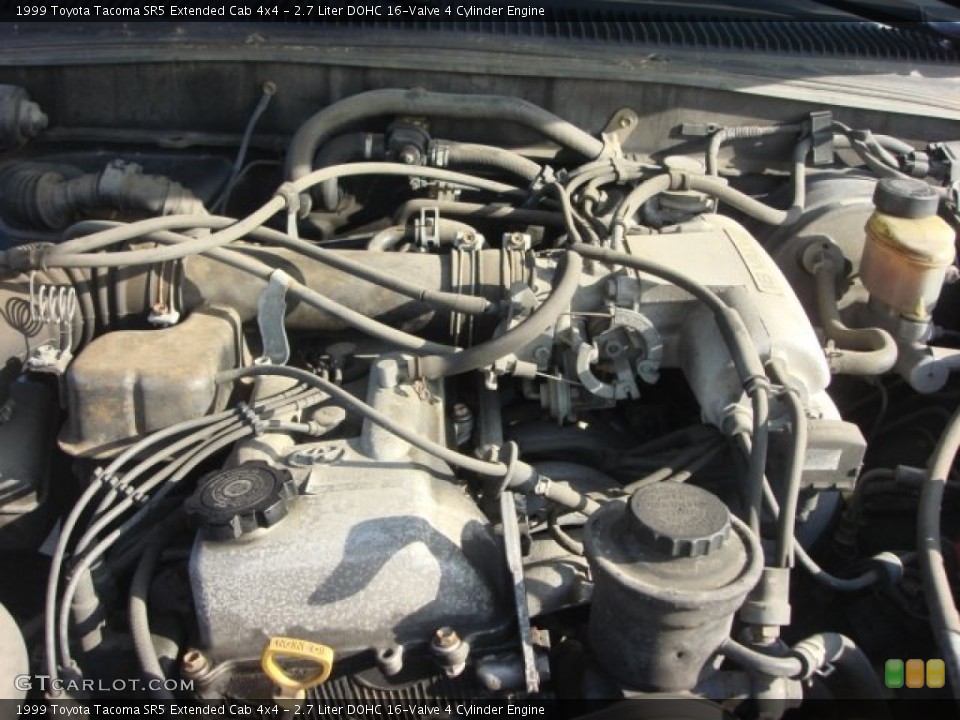 2.7 Liter DOHC 16-Valve 4 Cylinder Engine for the 1999 Toyota Tacoma #75278040