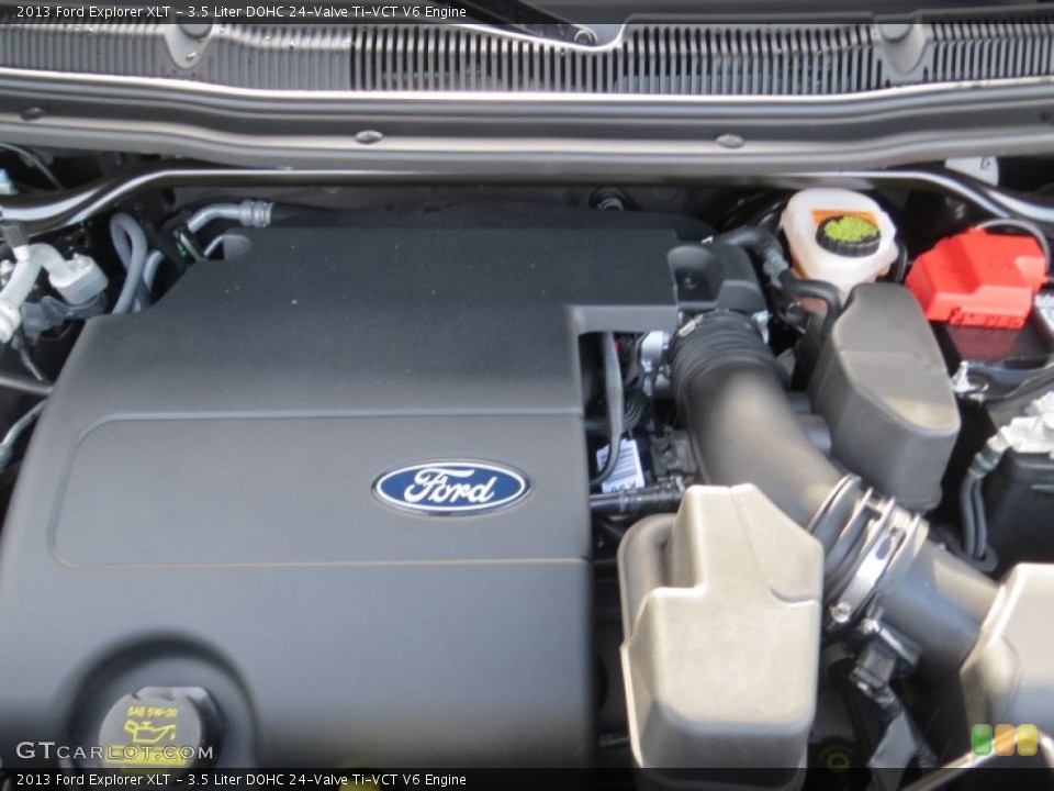 3.5 Liter DOHC 24-Valve Ti-VCT V6 Engine for the 2013 Ford Explorer #75278317