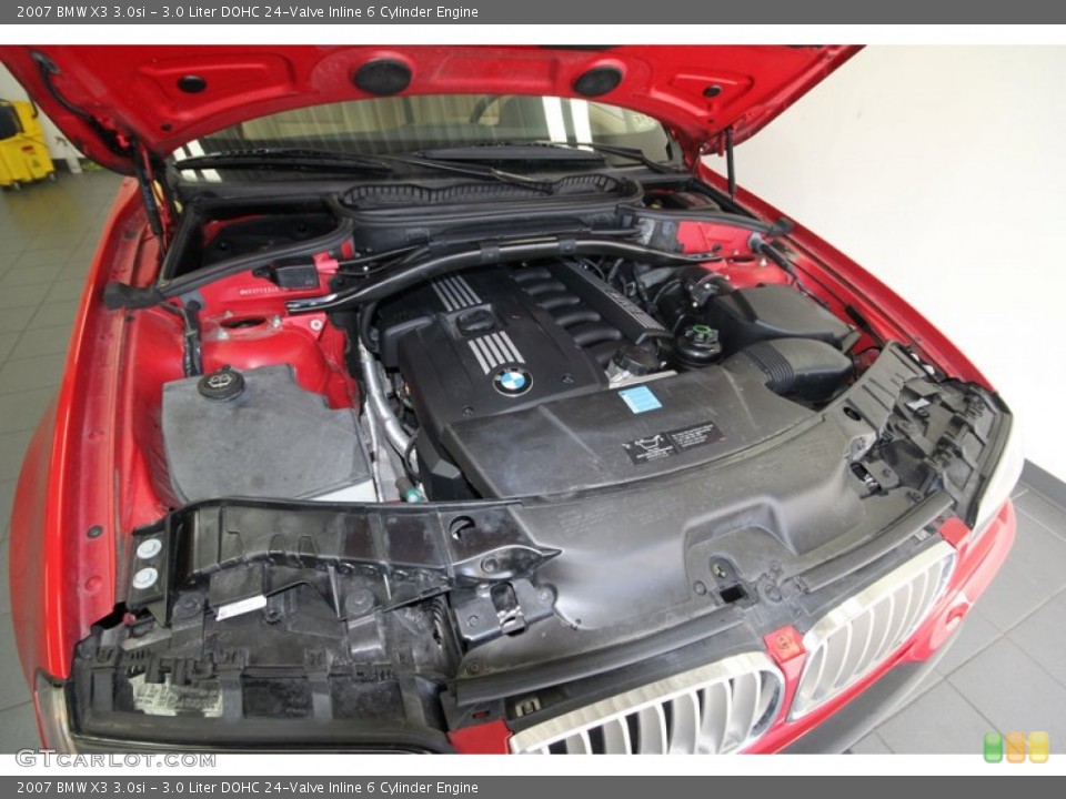 3.0 Liter DOHC 24-Valve Inline 6 Cylinder Engine for the 2007 BMW X3 #75284484