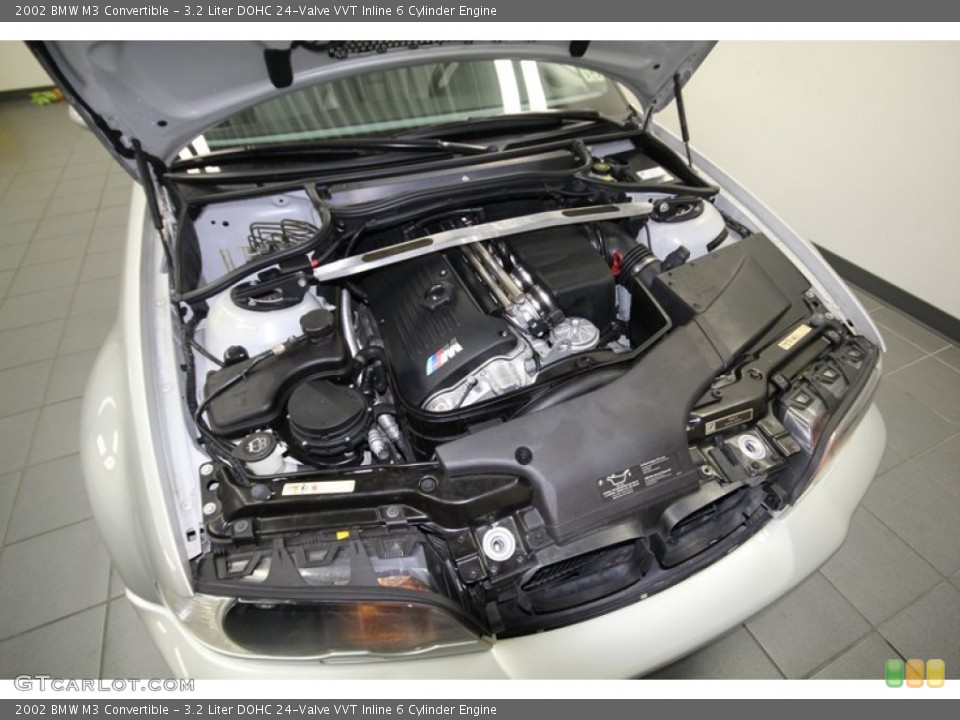 3.2 Liter DOHC 24-Valve VVT Inline 6 Cylinder Engine for the 2002 BMW M3 #75286647
